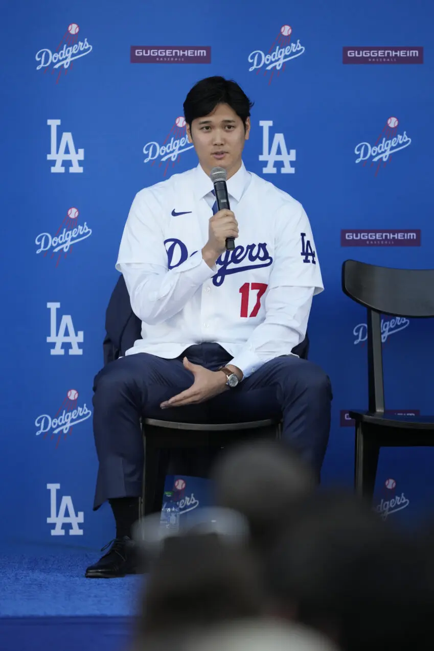 Dodgers Ohtani Baseball