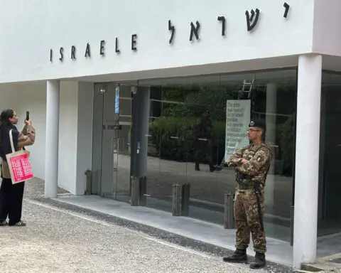 Artist and curators refuse to open Israel pavilion at Venice Biennale until cease-fire, hostage deal