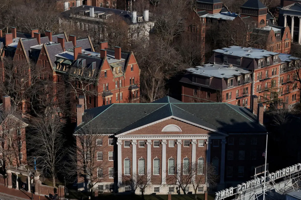 FILE PHOTO: Harvard University sits in Cambridge