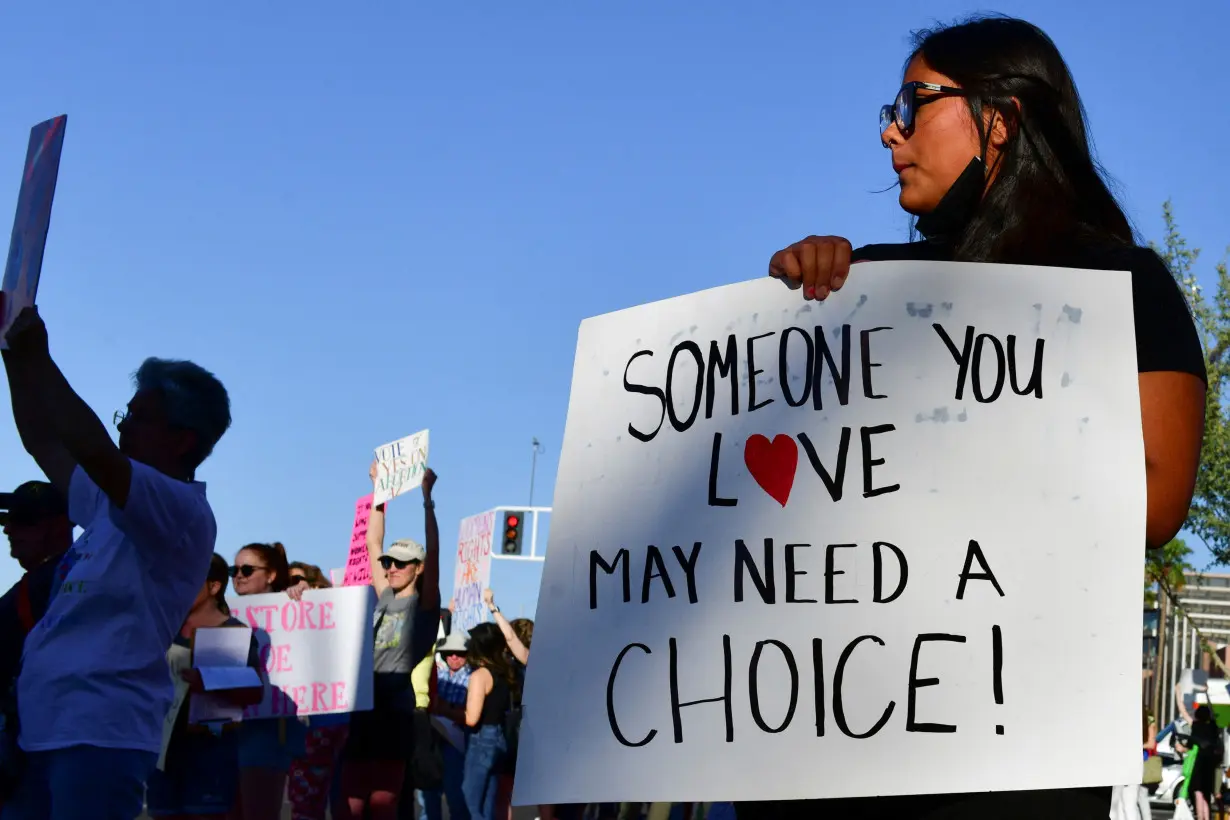 FILE PHOTO: Arizona's Supreme Court revives a law dating back to 1864 that bans abortion in virtually all instances