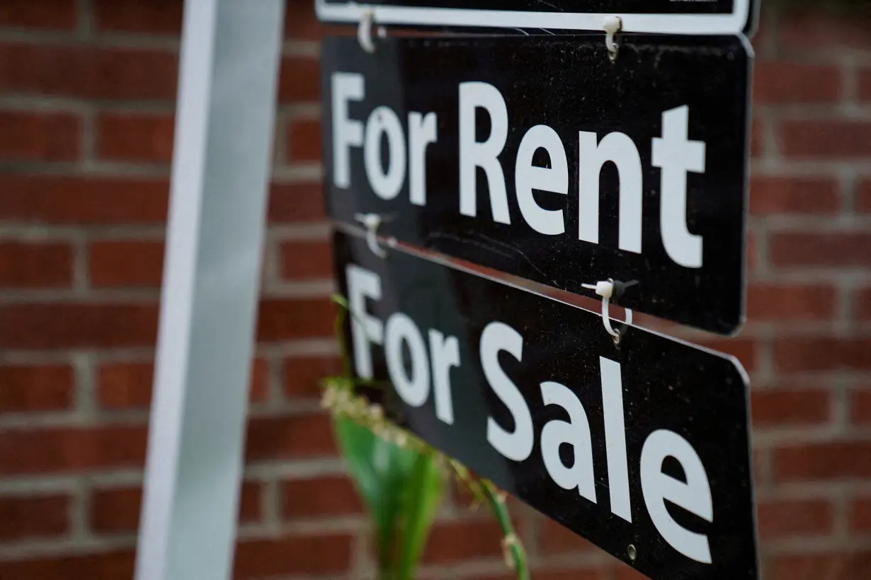 FILE PHOTO: Homes for rent in Washington