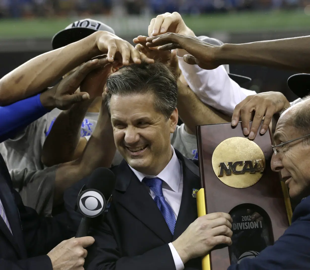 Kentucky Calipari Out Basketball