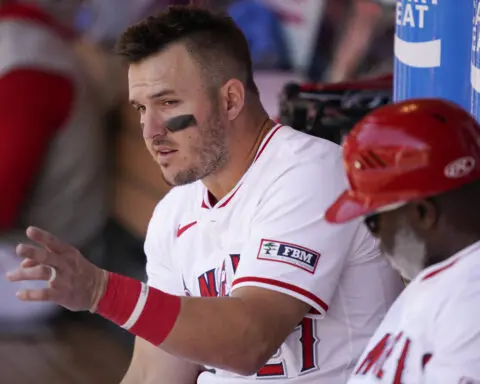 Former MVP Mike Trout needs surgery on torn meniscus. The Angels hope he can return this season