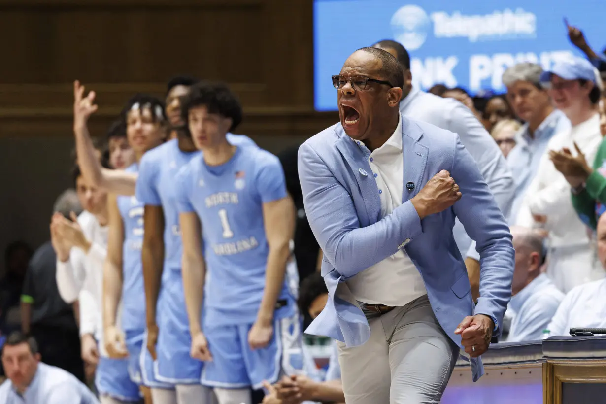 Ryan, No. 7 North Carolina turn back No. 9 Duke 84-79 to claim outright ACC regular-season crown