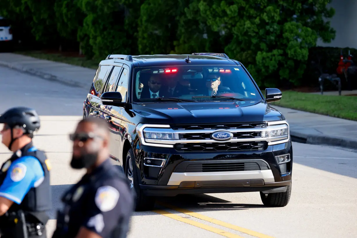 Former U.S. President Trump's classified documents case hearing in Fort Pierce