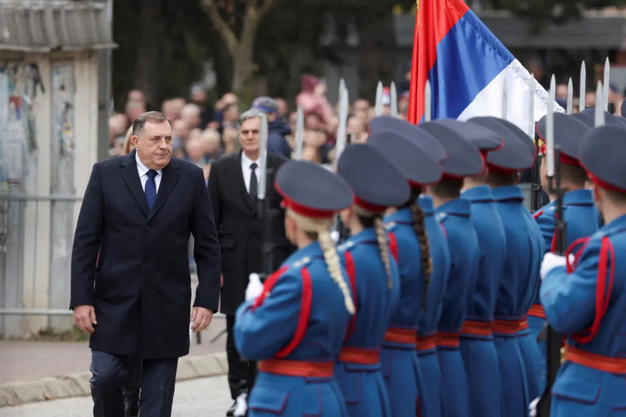 Bosnian Serbs celebrate Serb Republic national holiday, banned by court, in East Sarajevo