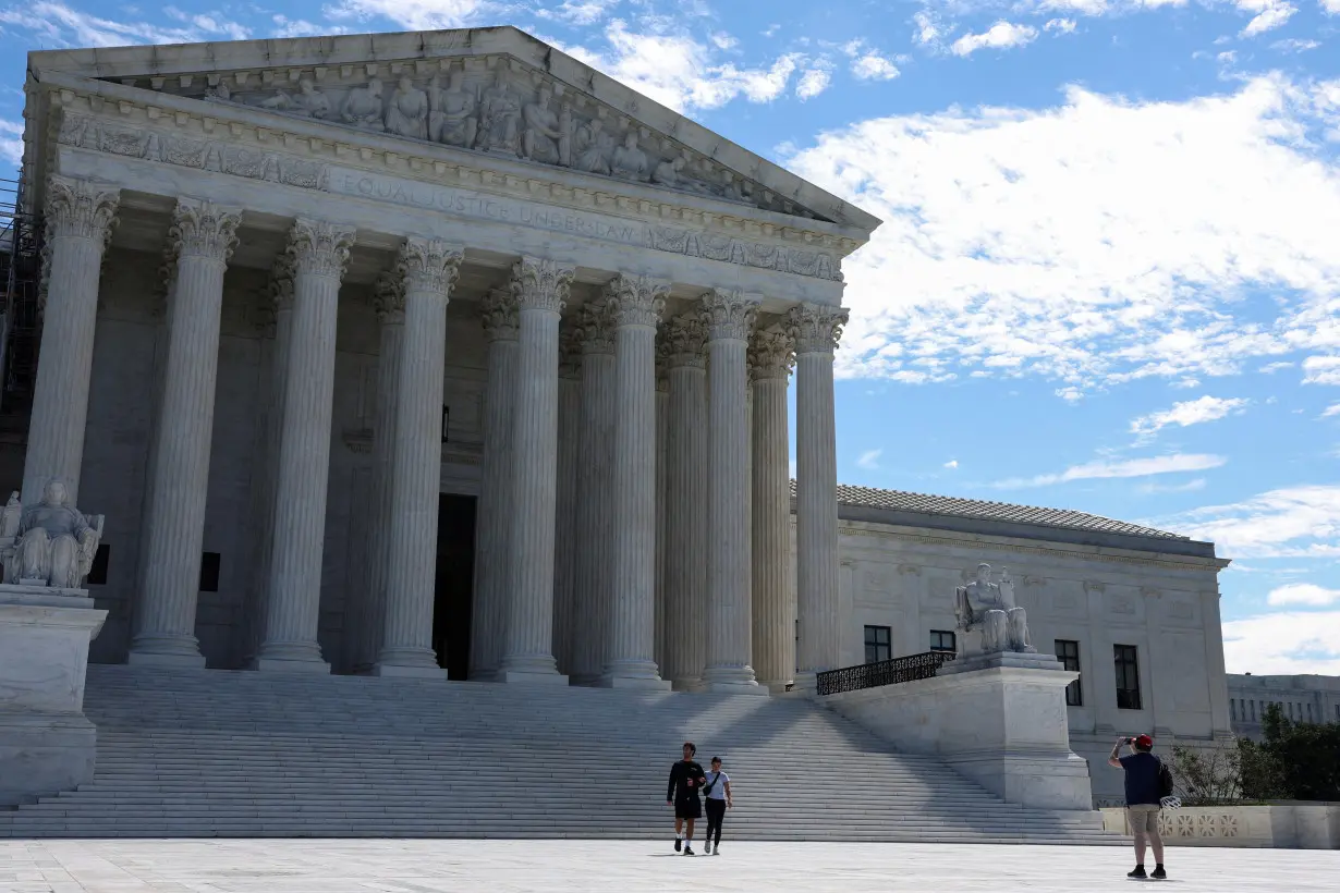FILE PHOTO: U.S. Supreme Court building is seen in Washington