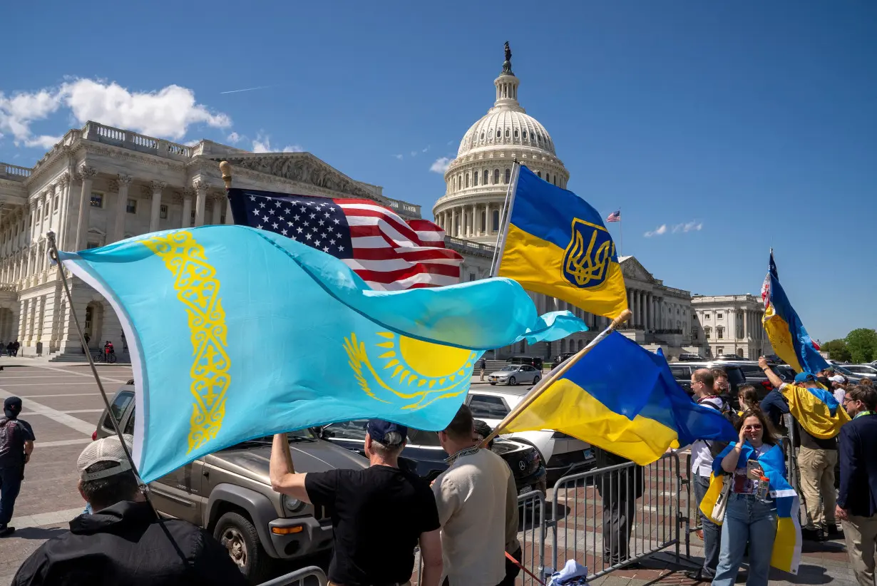 U.S. House votes on $95 billion Ukraine-Israel package on Capitol Hill in Washington