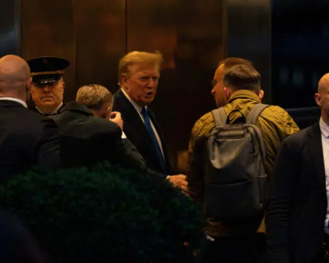 Trump says 'We're behind Poland' as he meets President Duda