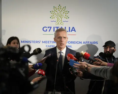 NATO secretary-general says some allies have air defense systems they could give to Ukraine