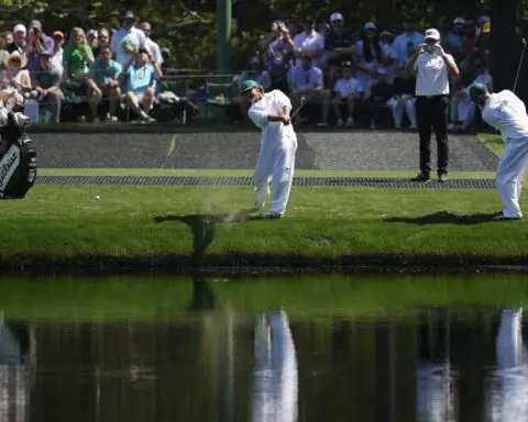 Augusta National in bloom and the conditions dry for Masters. So far