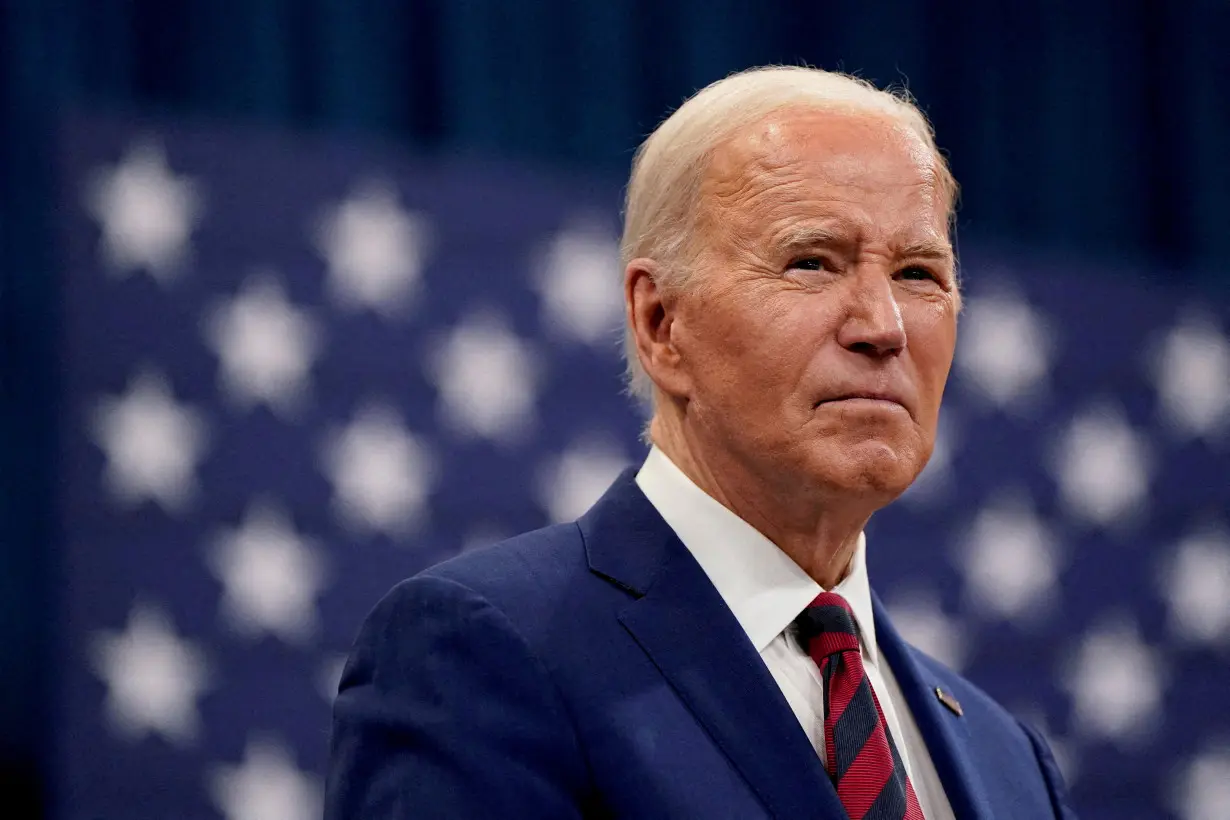 FILE PHOTO: U.S. President Joe Biden visits Raleigh, North Carolina