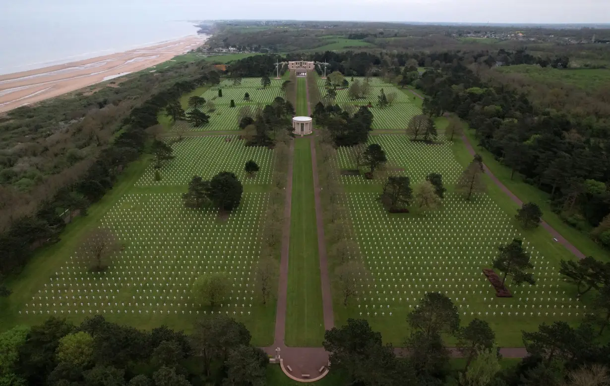 The 80th anniversary of D-Day in Normandy