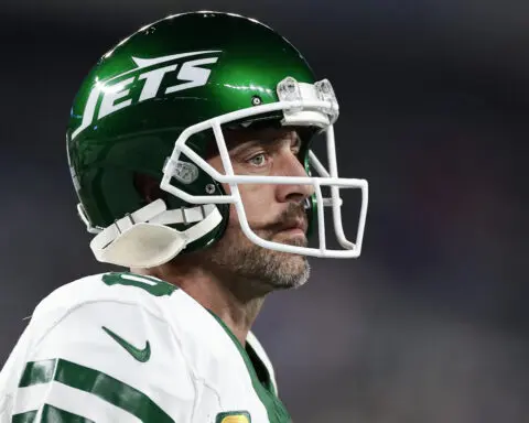 Jets' Aaron Rodgers briefly thought playing career could be over after tearing his Achilles tendon