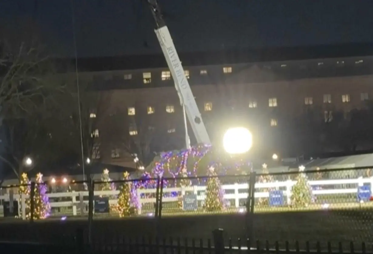 US White House Christmas Tree