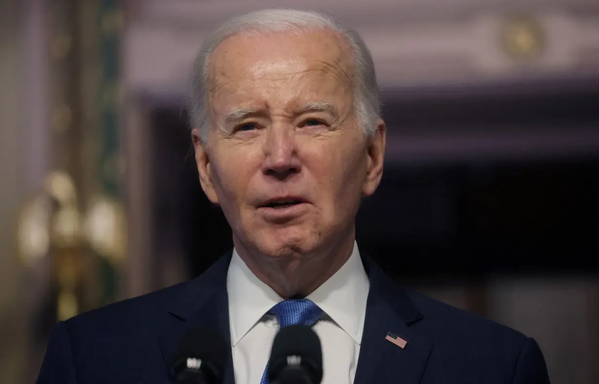 U.S. President Biden holds a meeting of the National Infrastructure Advisory Council the White House in Washington, U.S.