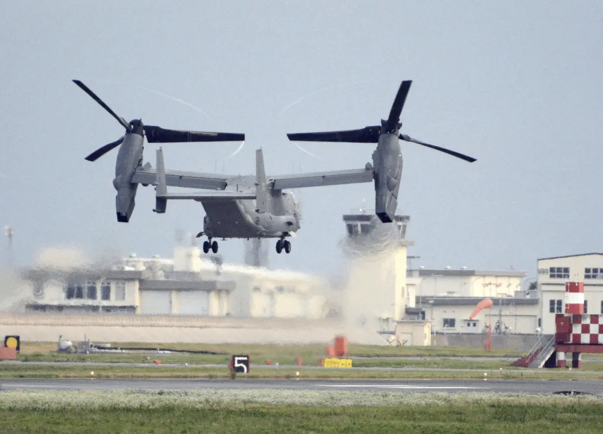 LA Post: Pentagon to lift ban on V-22 Osprey flights, 3 months after fatal crash in Japan