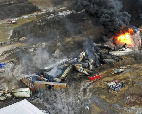 AP Exclusive: EPA didn't declare a public health emergency after fiery Ohio derailment