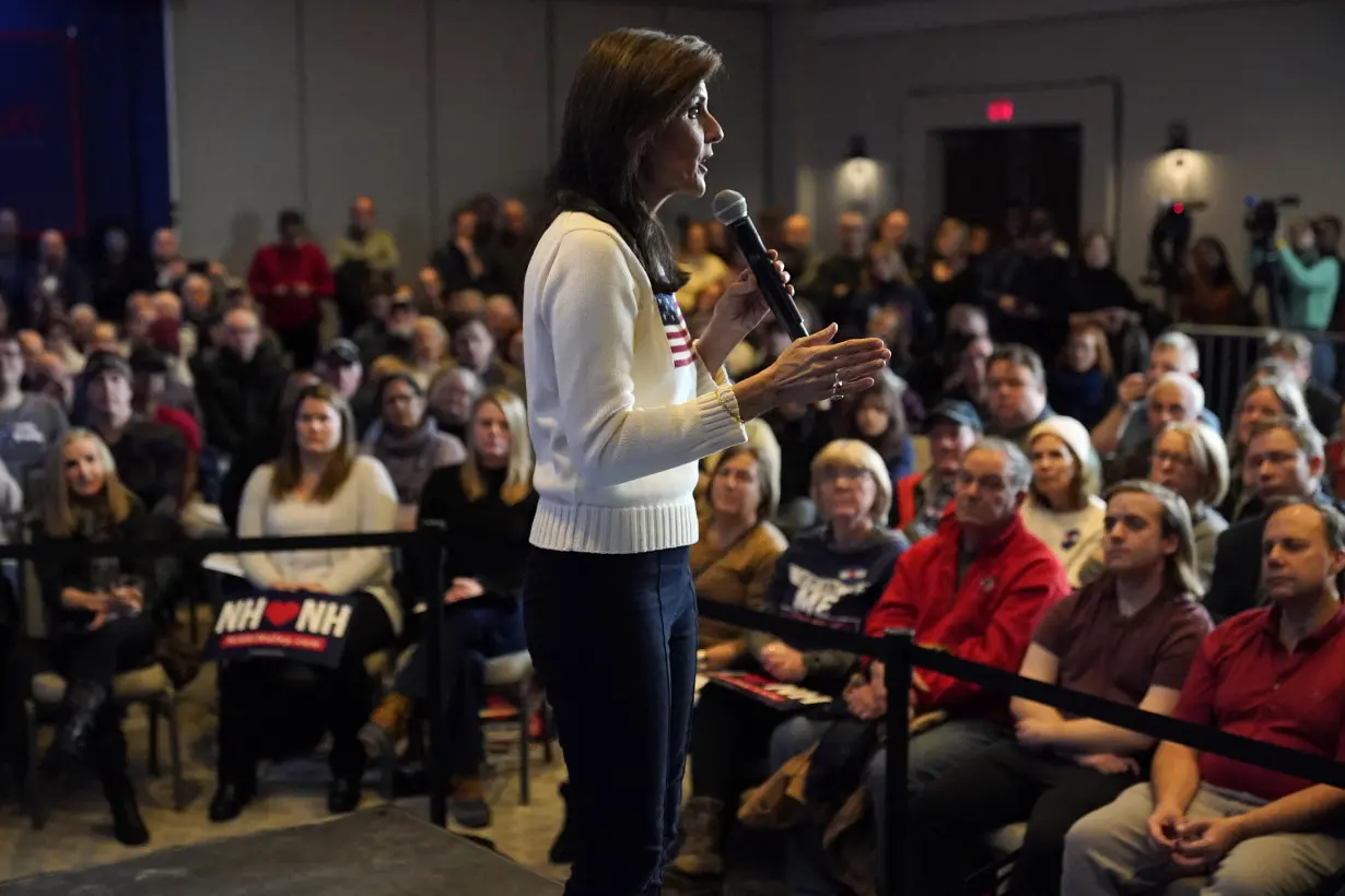 Nikki Haley tries to draw New Hampshire's independents without alienating voters who backed Trump