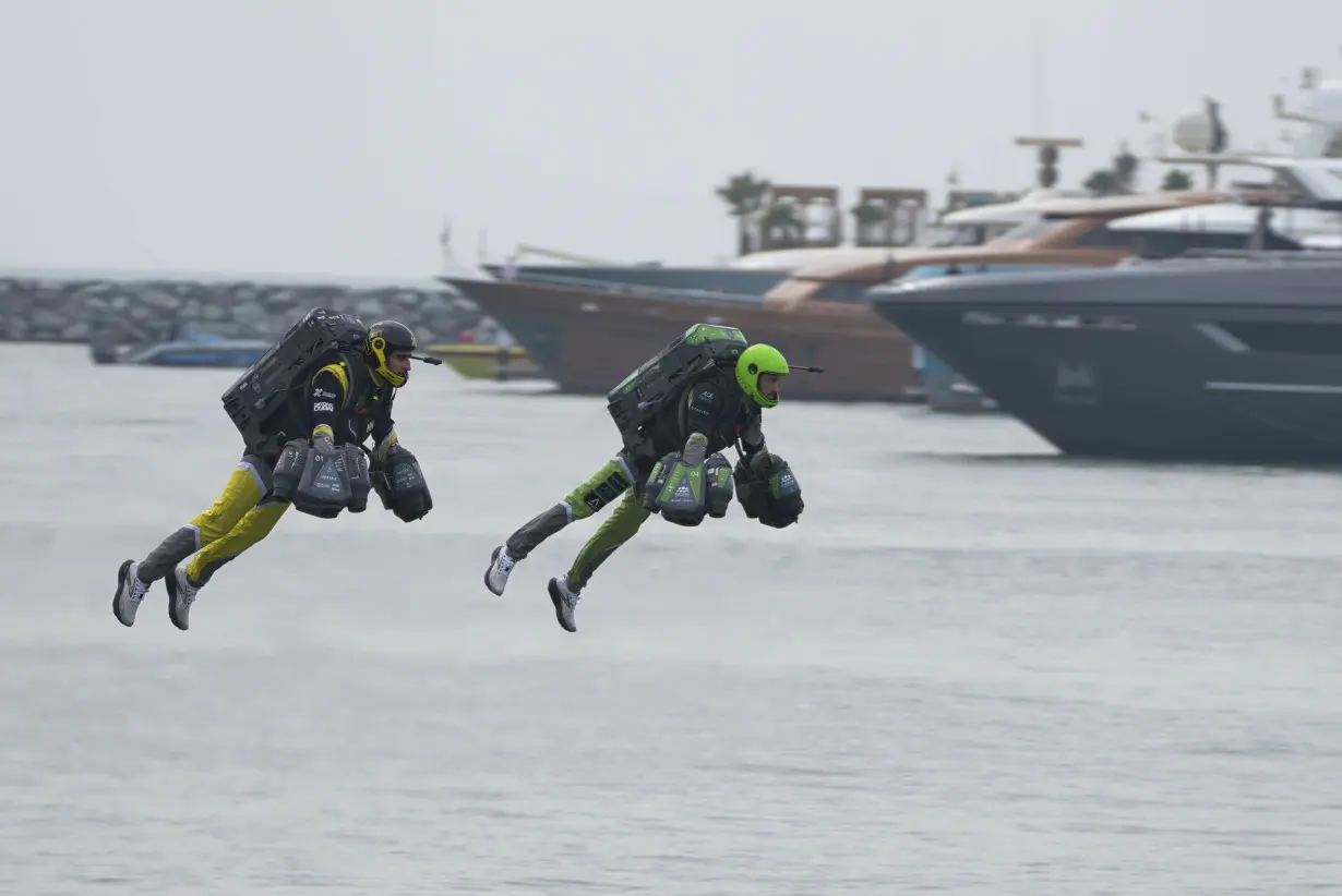 Dubai's sky-high aspirations find a new outlet as it hosts a jet suit race for 'Iron Man' pilots