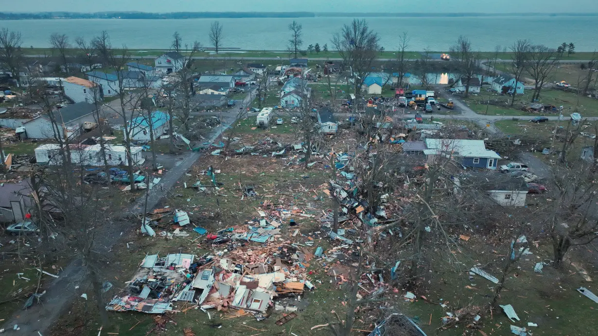 LA Post: Three dead after 'likely' tornado rips through Indiana town, NBC says