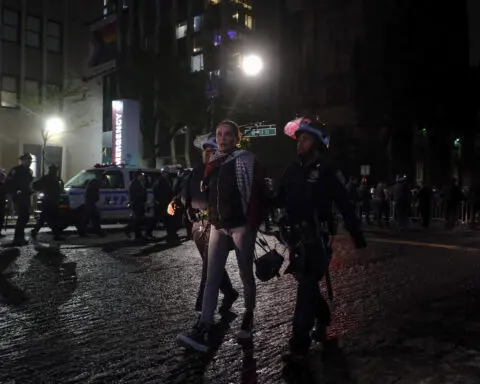 Police clear pro-Palestinian protesters from Columbia University’s Hamilton Hall