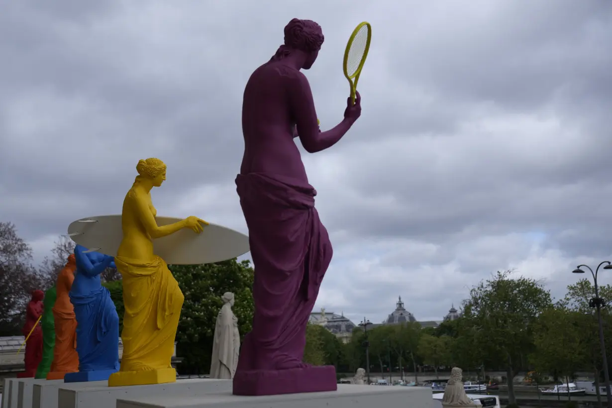 Paris prepares for 100-day countdown to the Olympics. It wants to rekindle love for the Games