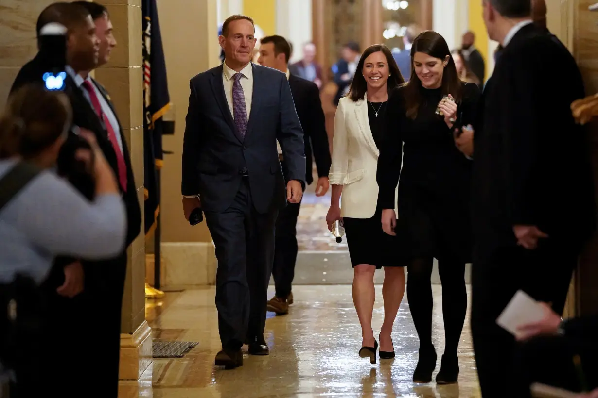 U.S. Senate Republicans meet for leadership elections at the U.S. Capitol in Washington