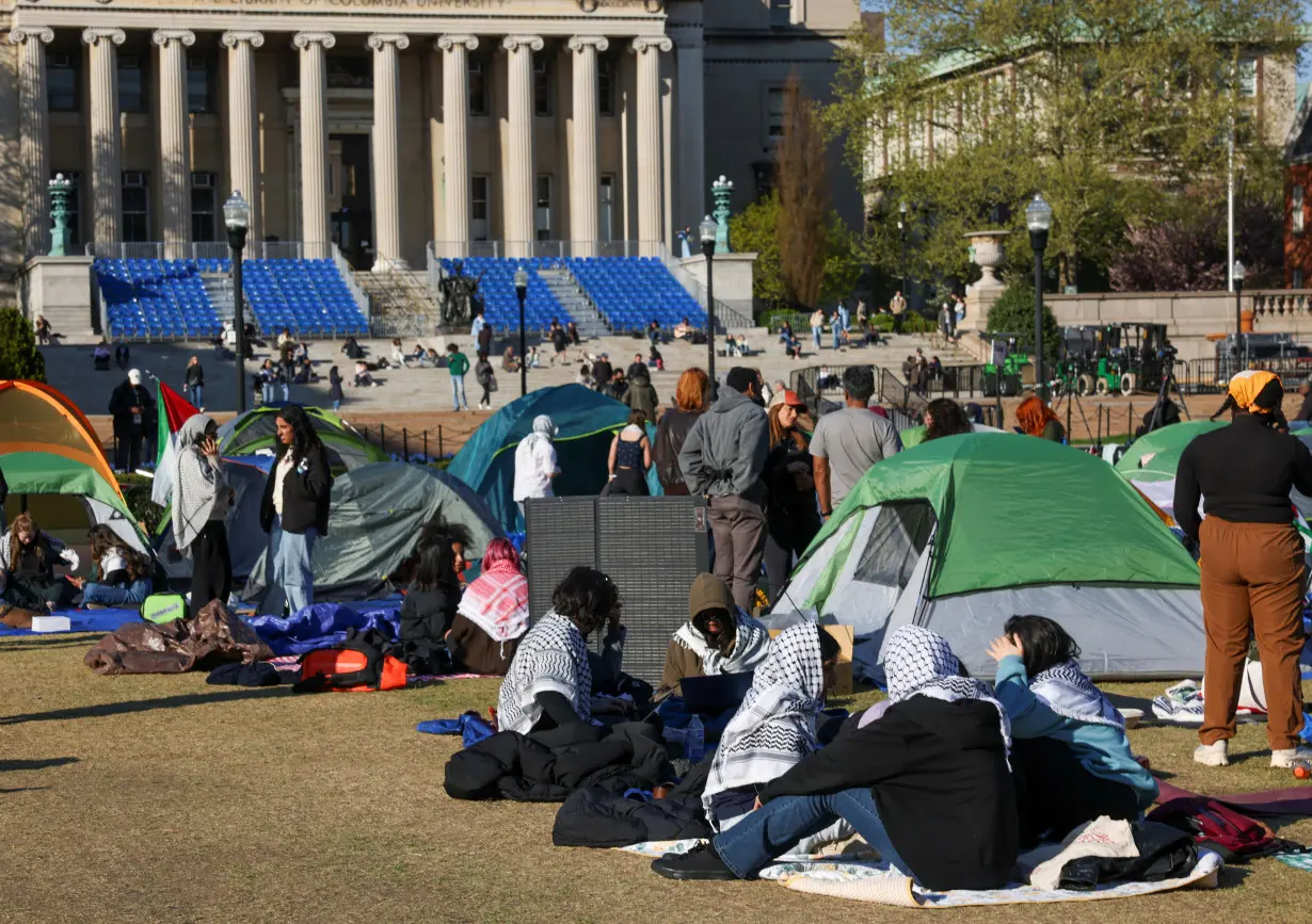 Columbia, US colleges on edge in face of growing protests