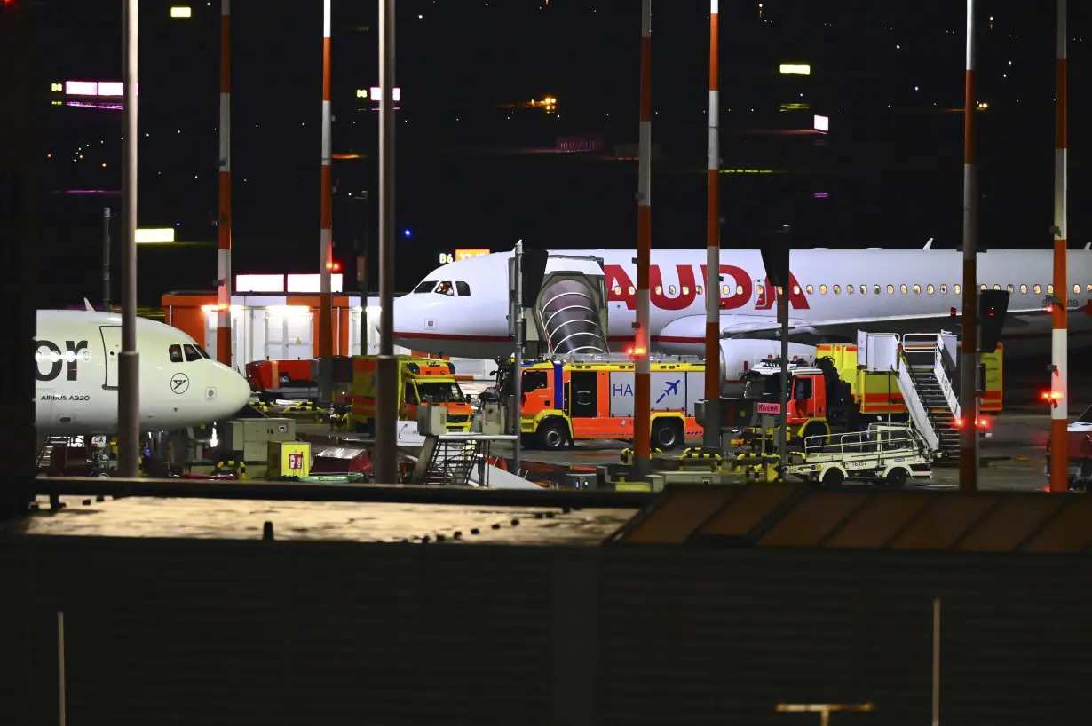 Germany Hamburg Airport Incident