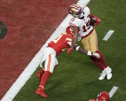 The 49ers get tricky to score the 1st touchdown of Super Bowl 58