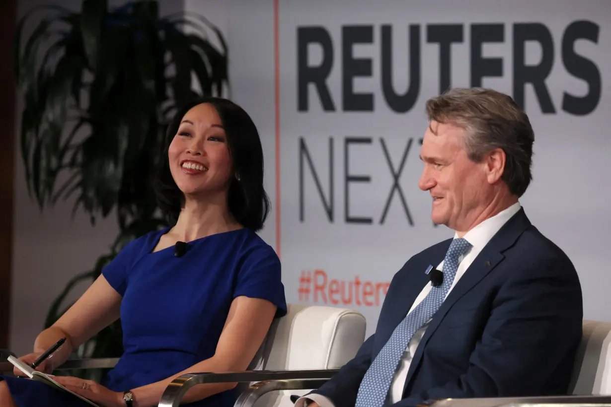 REUTERS NEXT - BofA CEO Moynihan says US economy headed for soft landing