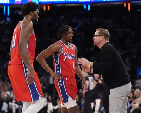 NBA says Tyrese Maxey was fouled -- twice -- before turnover that led to Knicks' go-ahead shot