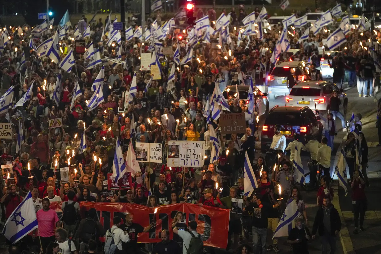 Israel Palestinians Hostages