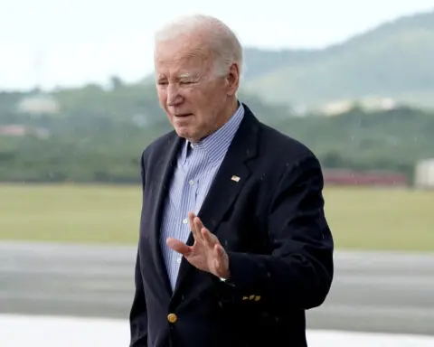 Missile strikes in Ukraine show Putin 'must be stopped,' Biden says