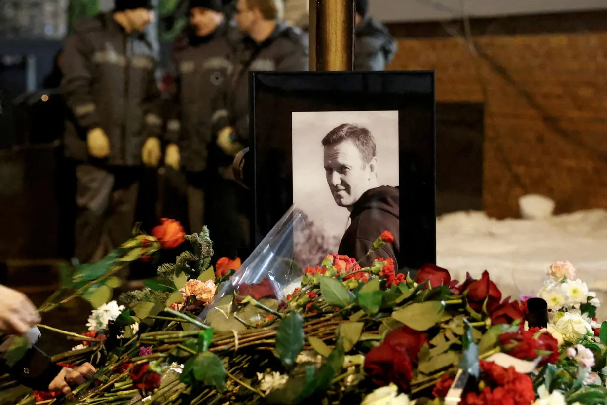 FILE PHOTO: Funeral of Russian opposition leader Alexei Navalny