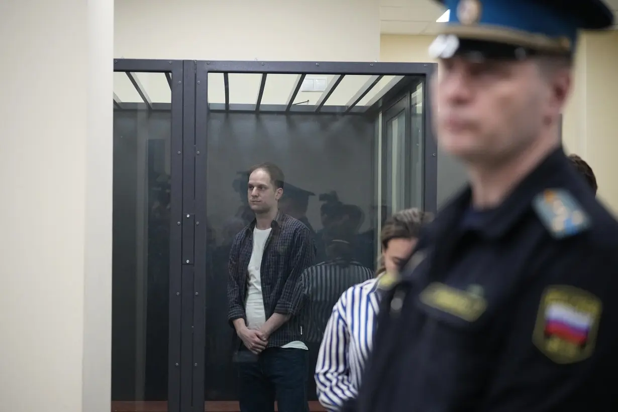 Moscow court rejects Evan Gershkovich's appeal, keeping him in jail till at least June 30