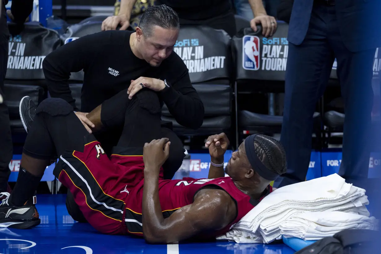 LA Post: Miami Heat guard Jimmy Butler will have MRI Thursday, may miss play-in game Friday