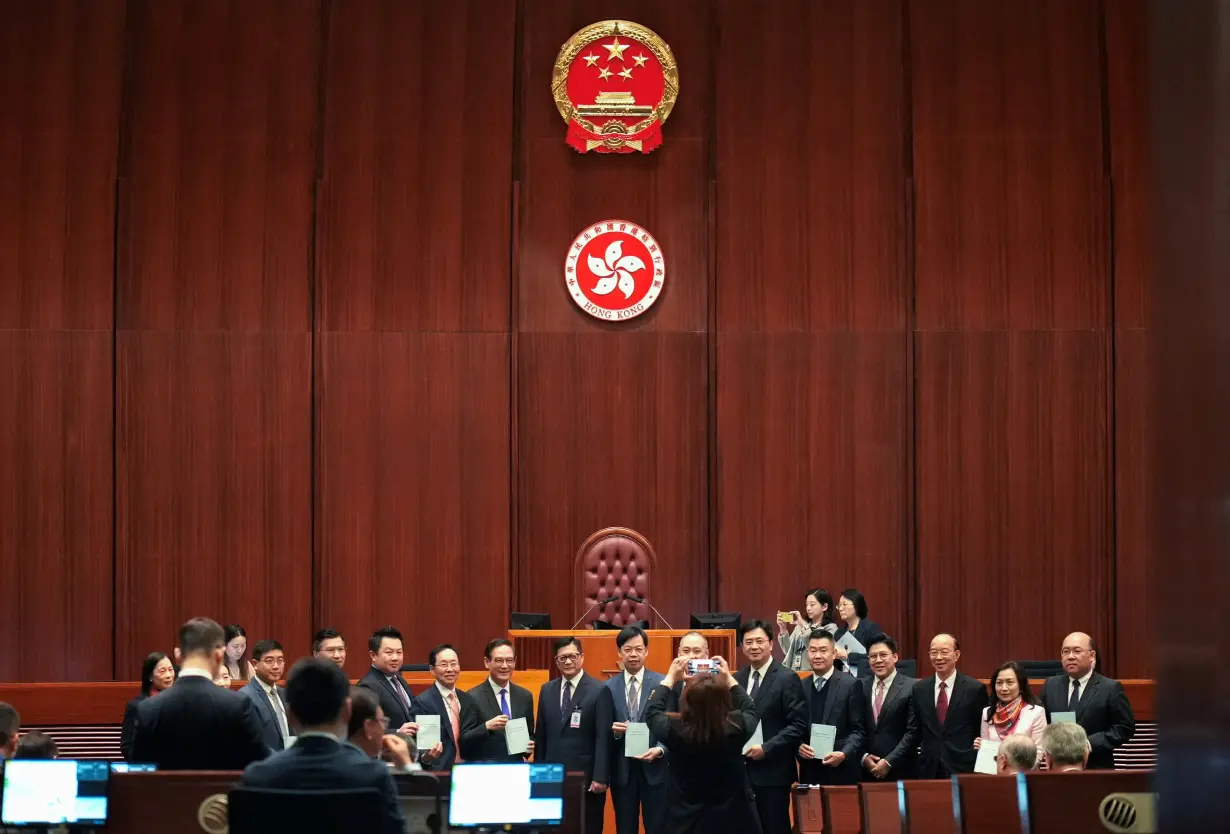 The second reading of Safeguarding National Security Bill, in Hong Kong