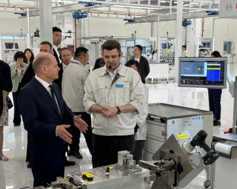 Germany's Scholz kicks off China trip amid tensions over EVs, Russia