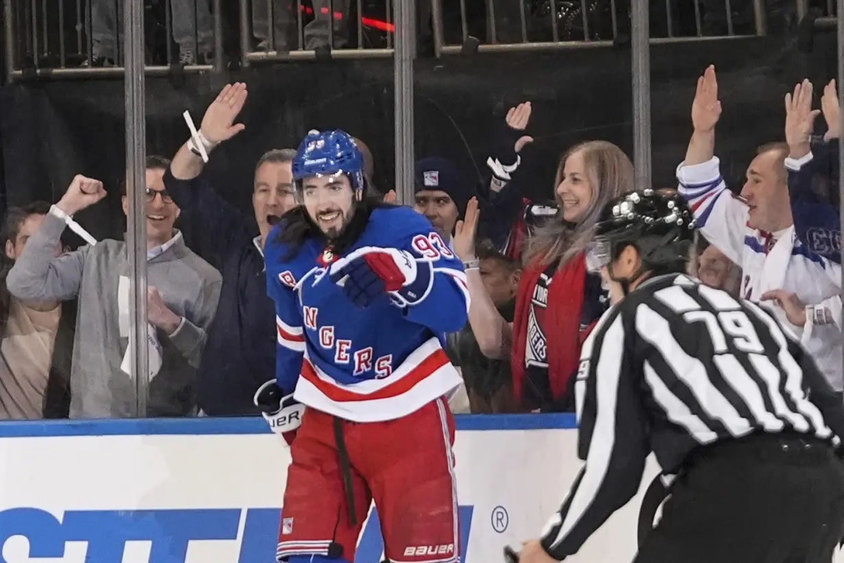 LA Post: Vincent Trocheck and Mika Zibanejad lead Rangers to 4-3 win over Capitals for 2-0 series lead