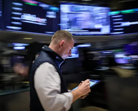 Futures ease as bond yields stay elevated amid Middle East tensions