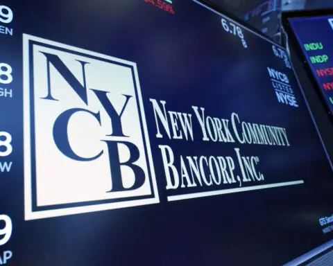 New York Community Bancorp plunges on abrupt departure of CEO and emerging internal controls issues