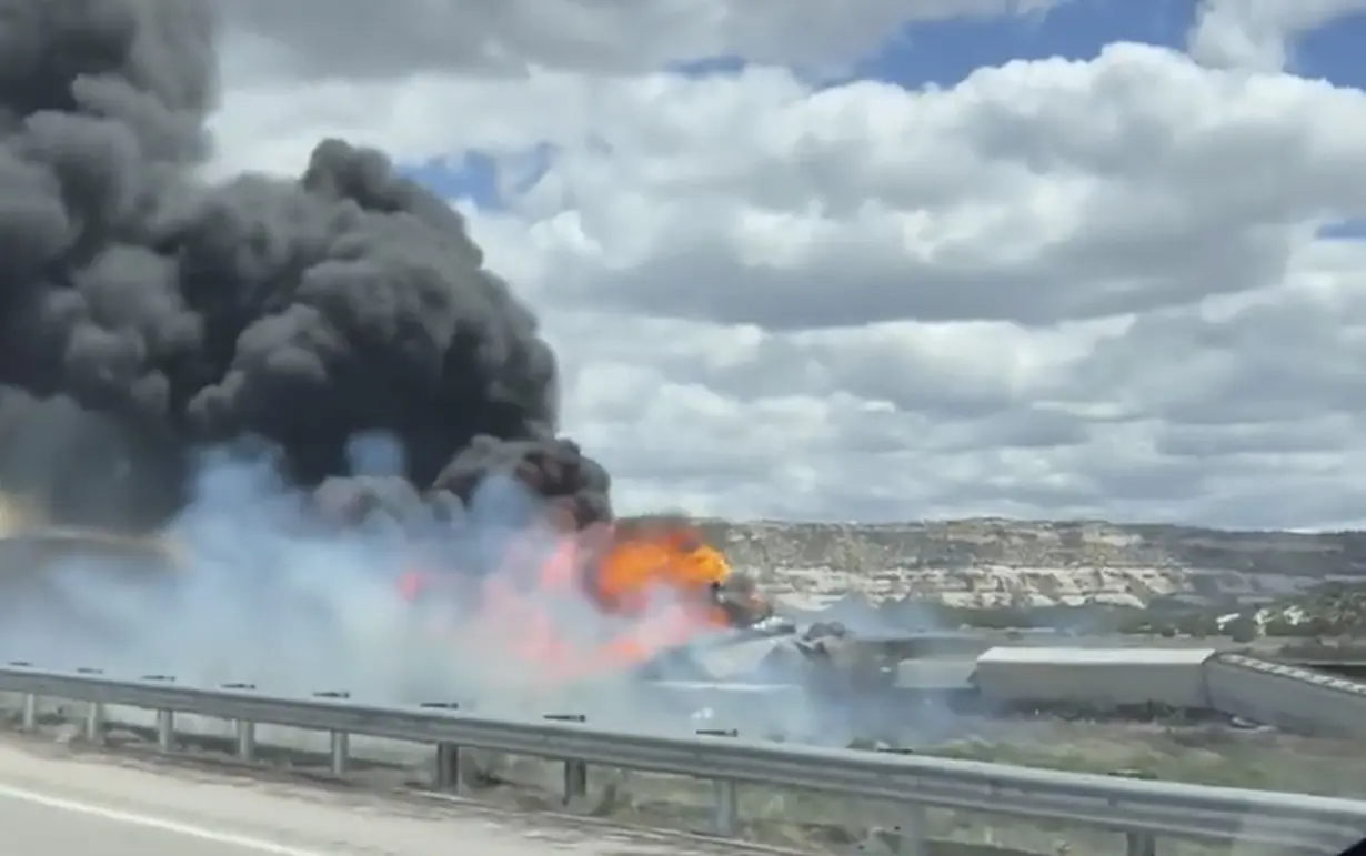 Train Derailment New Mexico