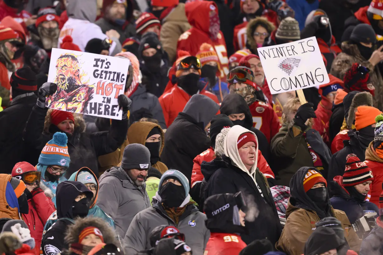 Chiefs Frostbitten Fans Football