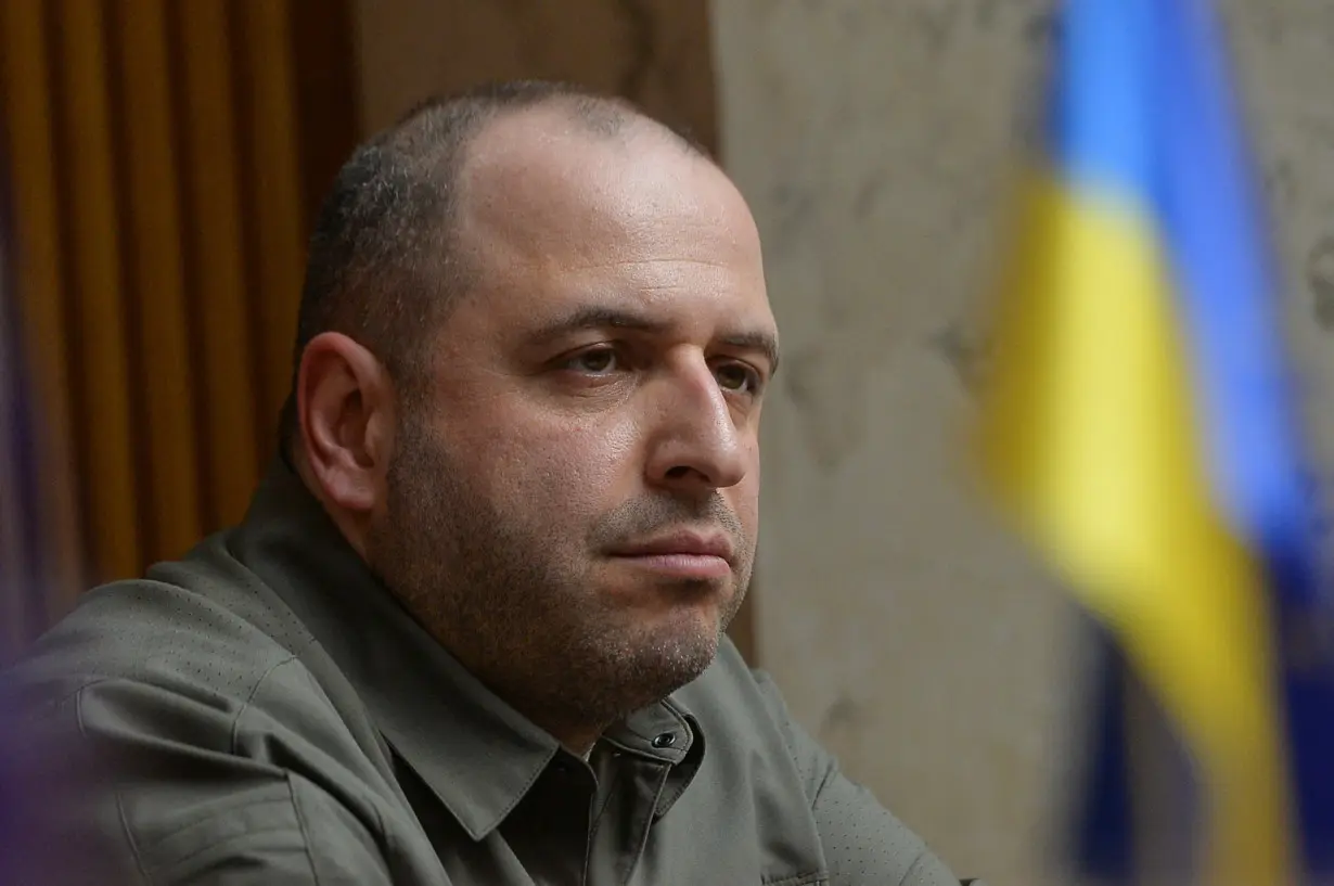 Newly appointed Ukraine's Defence Minister Umerov attends a session of parliament in Kyiv