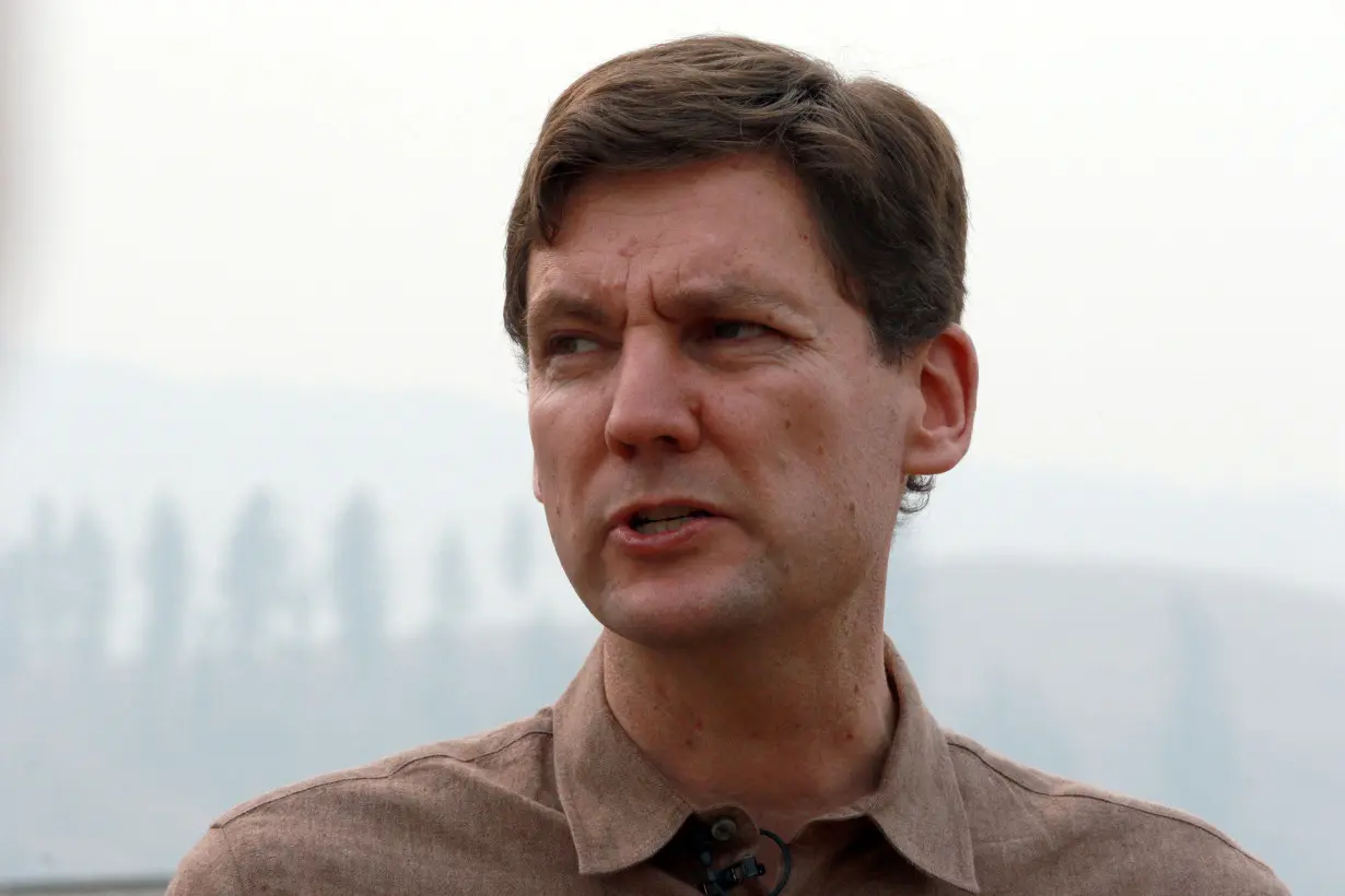 FILE PHOTO: British Columbia Premier David Eby