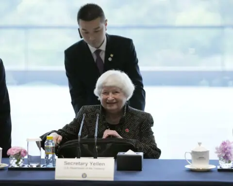 US Treasury Secretary Yellen meets foreign business leaders in China ahead of trade talks