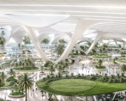 Dubai plans to move its busy international airport to a $35 billion new facility within 10 years