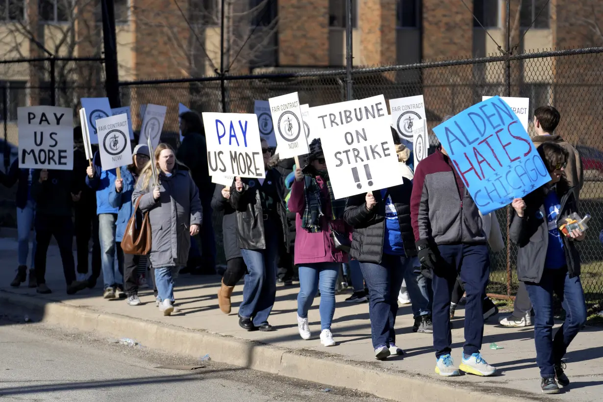 Newsroom Strikes Tribune